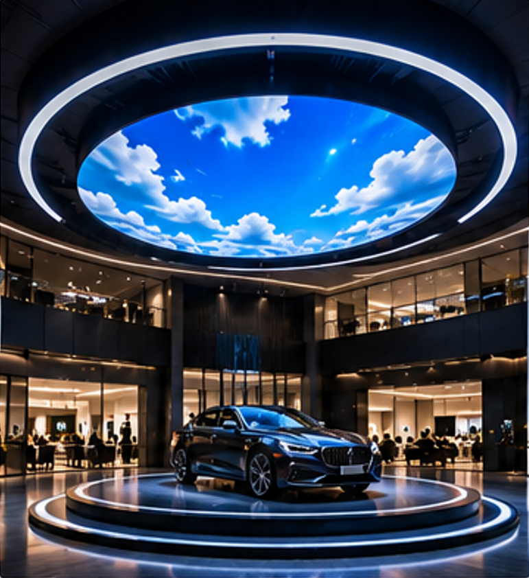 Custom SMD LED display installation