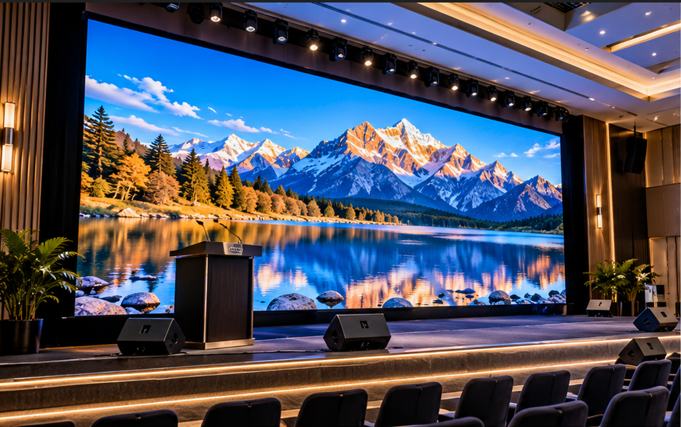 P2.5 indoor SMD screen installation in Faisalabad