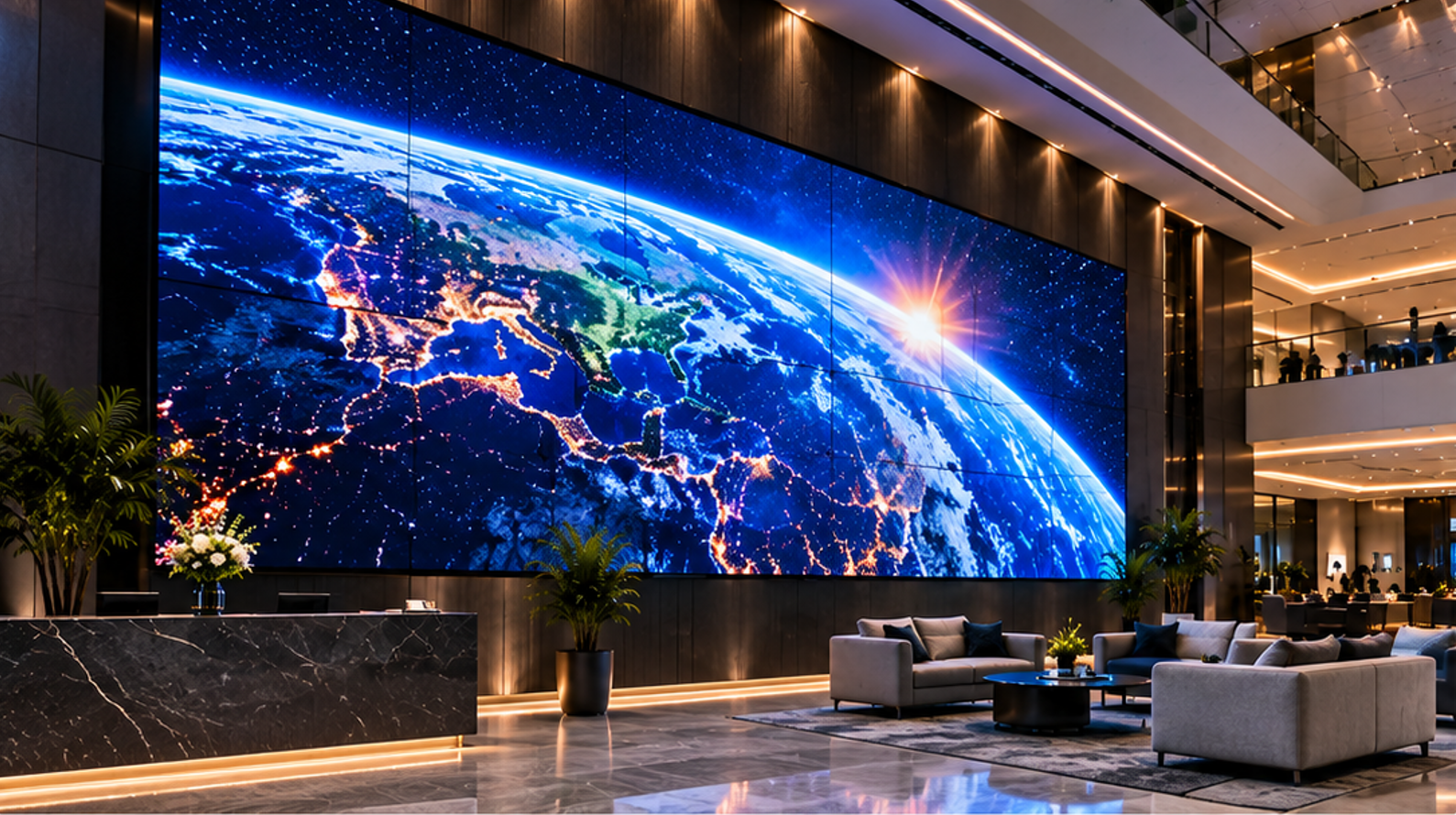 Professional LED video wall
