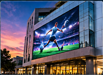 Outdoor LED screen for sports and events