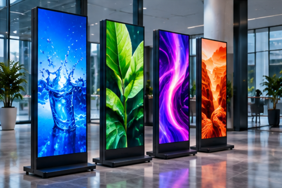 Digital LED Standee display for retail and advertising