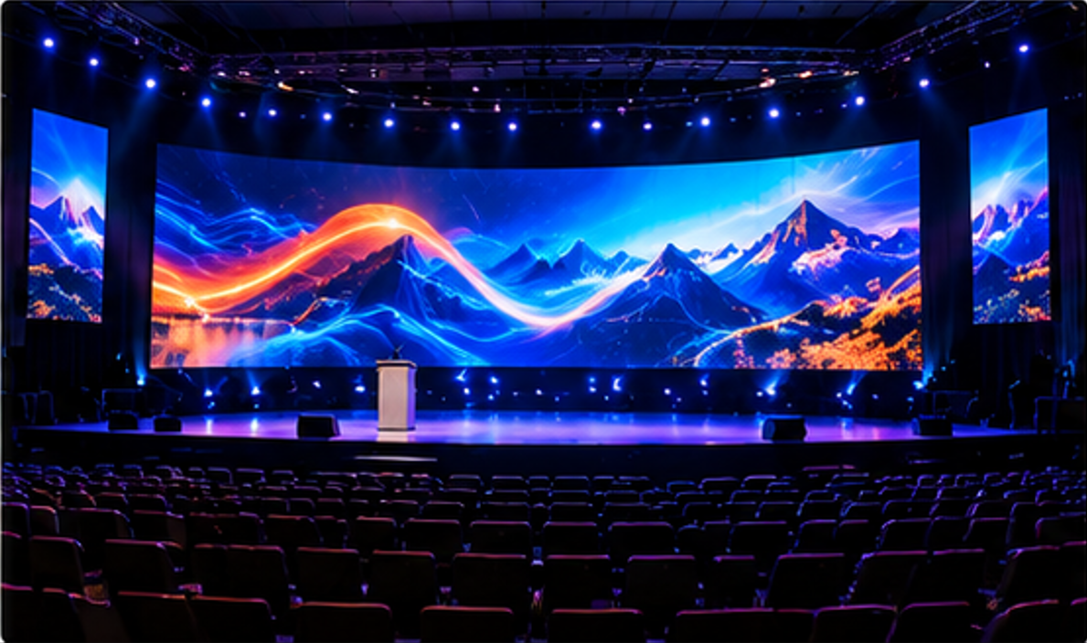Custom SMD video wall installation