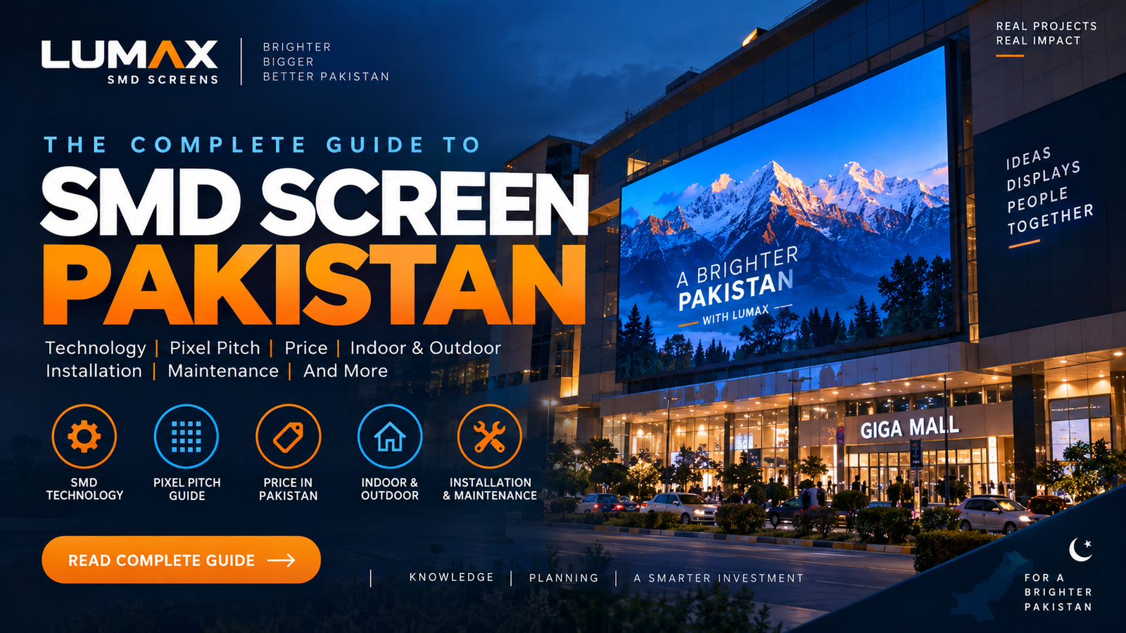 SMD Screen Pakistan Complete Guide by Lumax