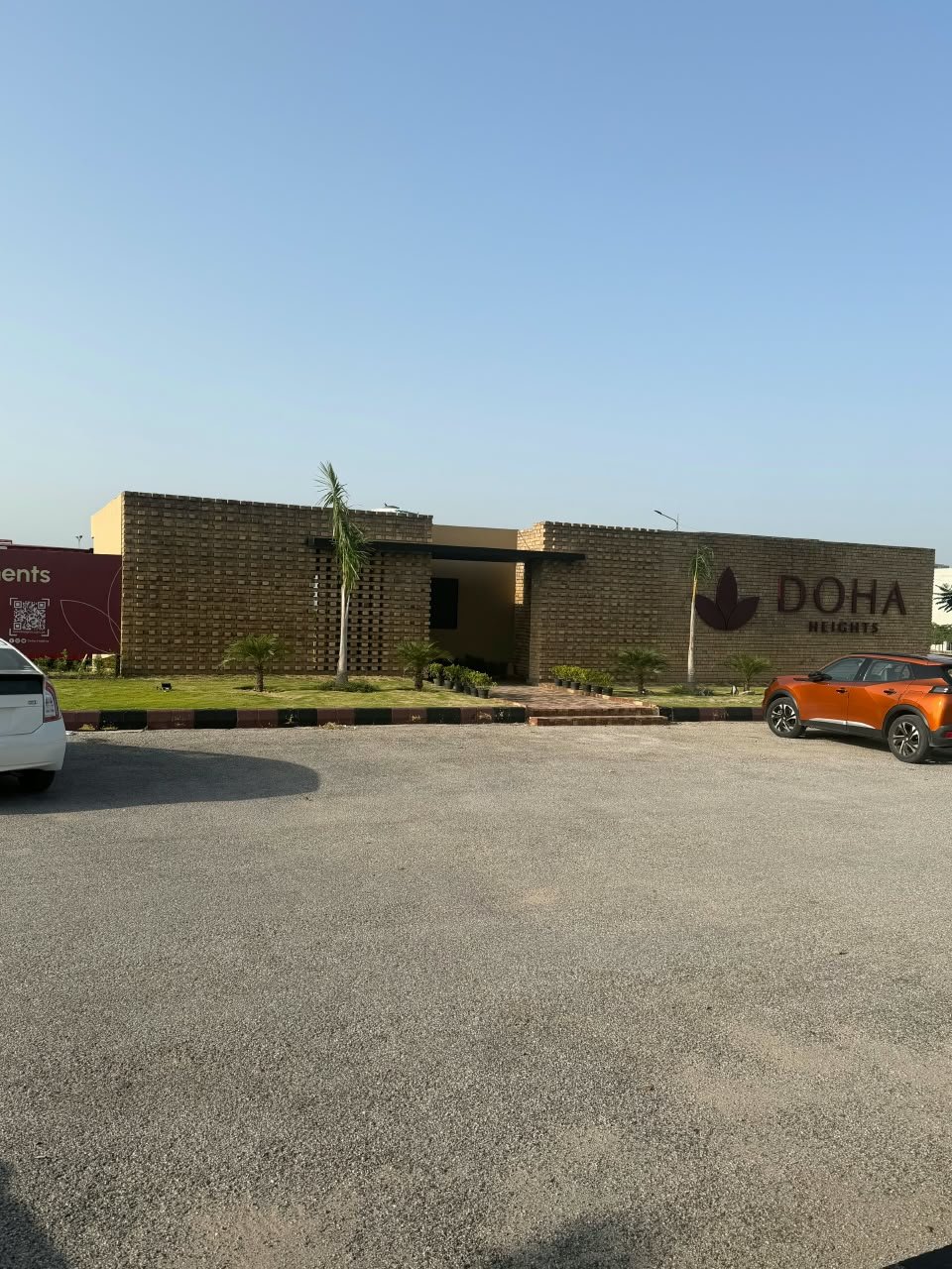 Doha Heights Faisal Hills site where Lumax installed a P3 outdoor SMD screen